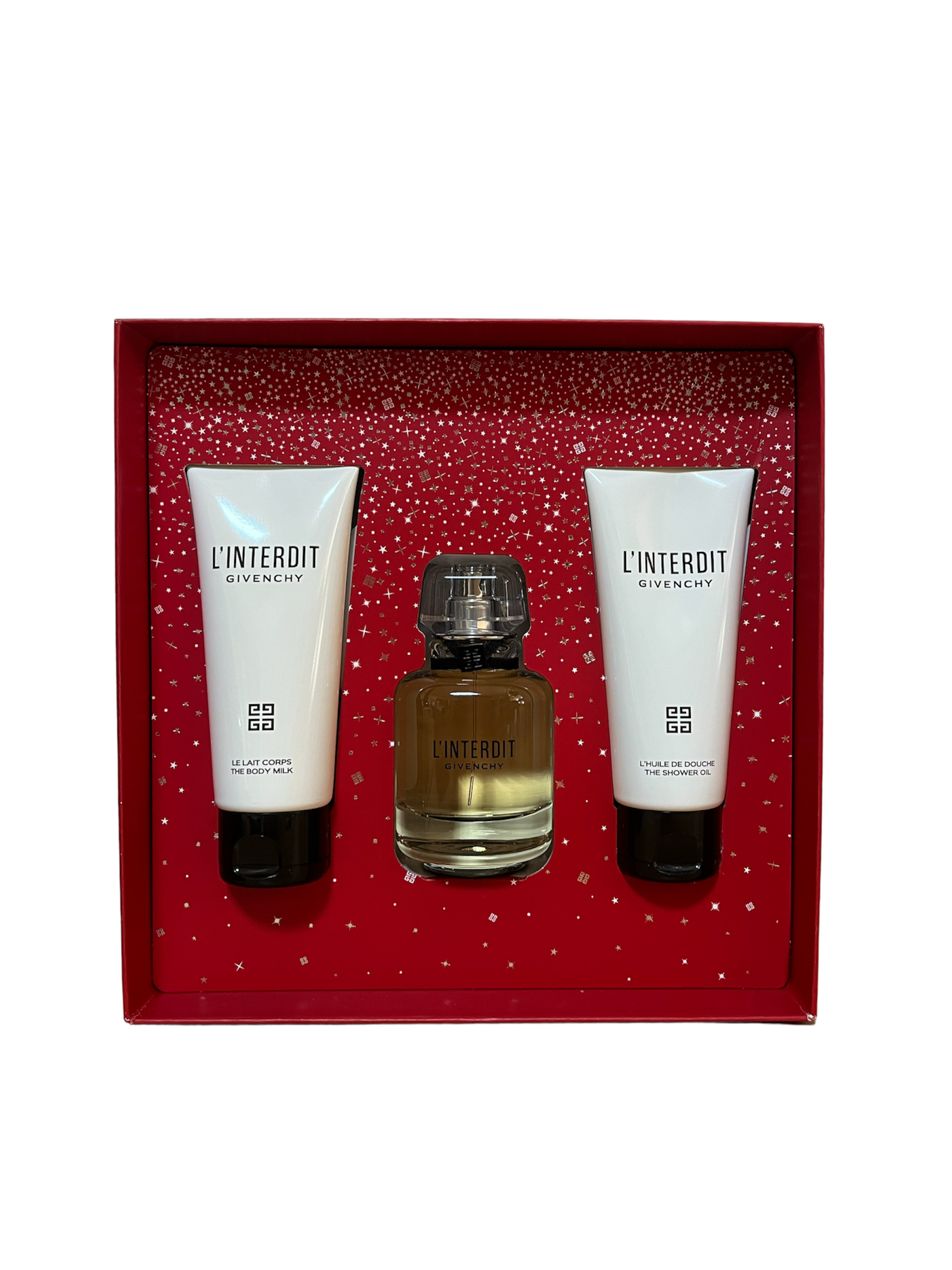 Givenchy - L´interdit Set Eau de Parfum 50 ml Spray + 75 ml Body Milk + 75 ml Shower Oil